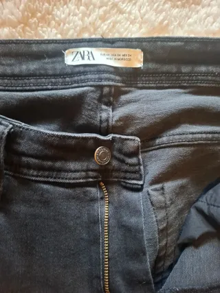 Vaqueros Zara Hombre Negros