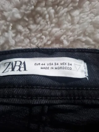 Vaqueros Zara Hombre Negros