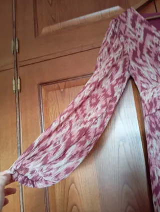 Vestido MIDI estampado NUEVO talla M