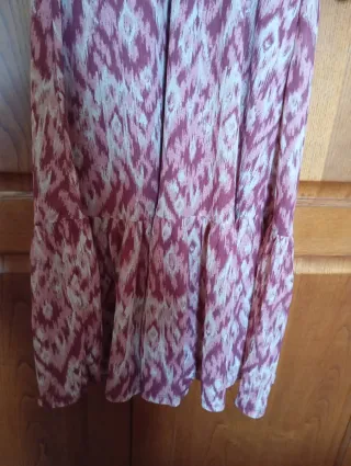 Vestido MIDI estampado NUEVO talla M