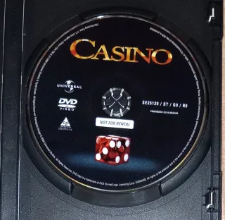 Película DVD: Casino (de Scorsese)