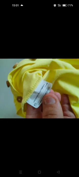 Tuta estiva bambina Benetton gialla