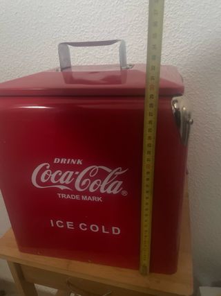 Nevera Coca Cola Roja Vintage