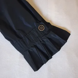 Trench blu cangiante Made in Italy