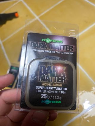 Material montajes carpfishing Korda y ridgemonkey