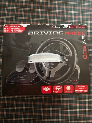 Volante Superdrive SV 200 con pedales