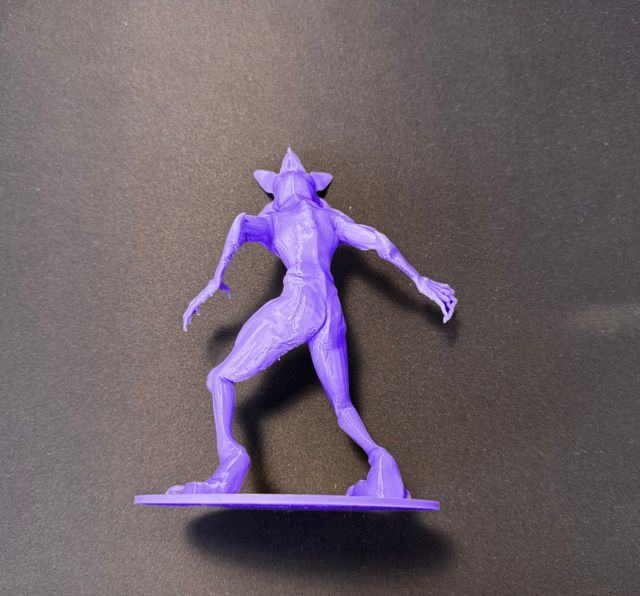 Figura Demogorgon Stranger Things para pintar