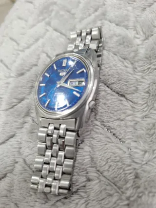 Reloj Seiko Automático Esfera Azul seiko 5