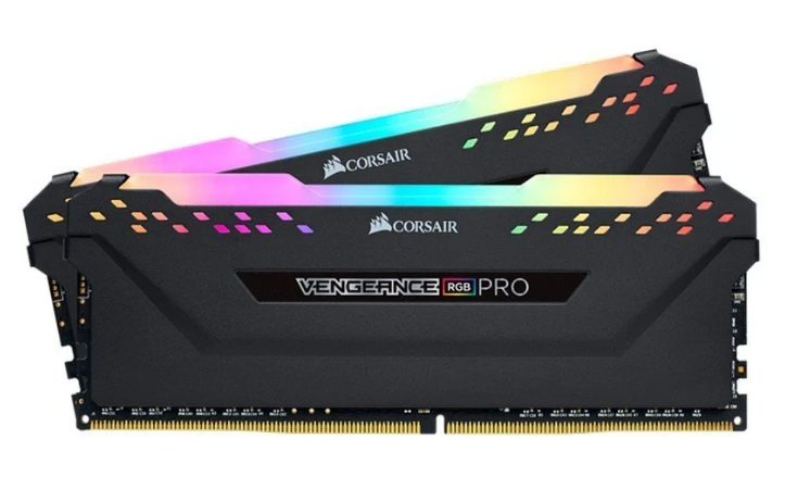 4 trajetas RAM de 16g Corsair Vengeance RGB Pro D