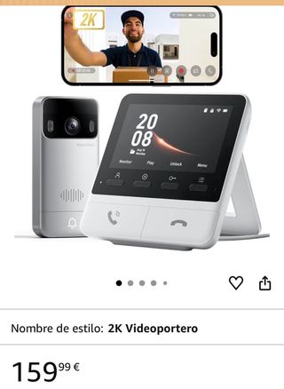 Videoportero SwitchBot 2K con Pantalla