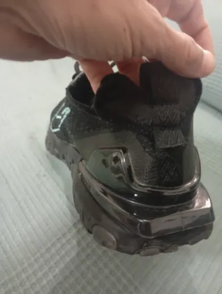 Nike React Negro/Turquesa