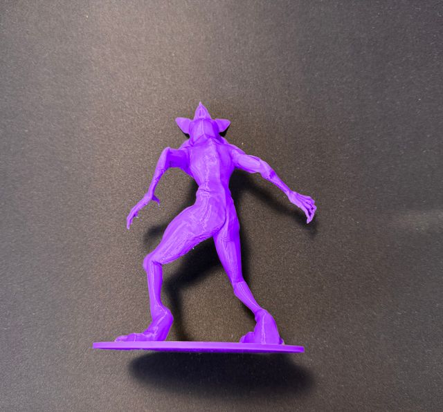 Figura Demogorgon Stranger Things para pintar