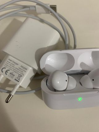 Auriculares Bluetooth Apple Blancos + Cargador PD2