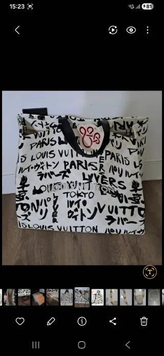 Bolso shopper MM L.V