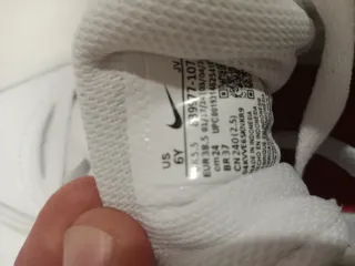 Zapatillas Nike Blancas y Negras