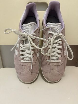 Tenis Adidas Rosas y Blancos