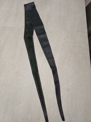 Cintura similpelle senza fibbia