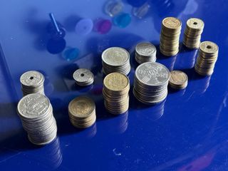 Lote de monedas antiguas