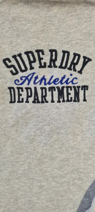 Sudadera Superdry Gris con Logo