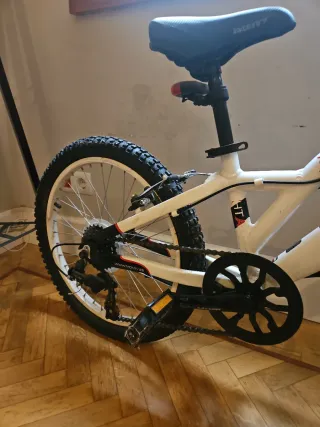 Bicicleta Monty Niños Roja/Blanca