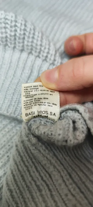 Cárdigan Lacoste Vintage Azul Pálido