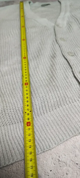 Cárdigan Lacoste Vintage Azul Pálido