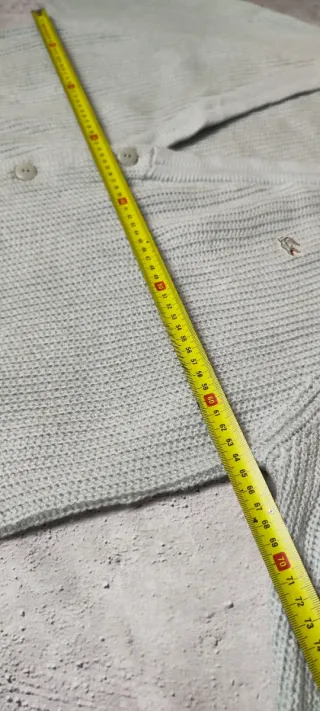 Cárdigan Lacoste Vintage Azul Pálido