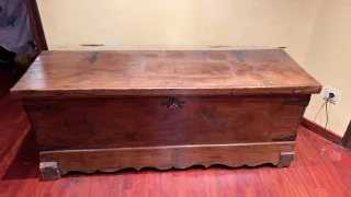 Baúl de roble de la Cerdanya