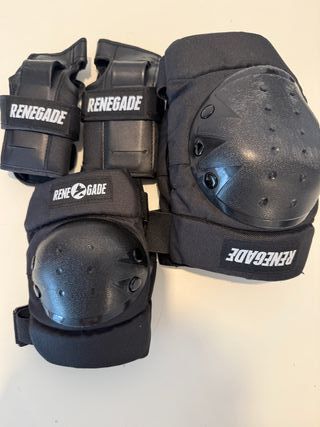 Pack Protecciones Patines Renegade Talla M