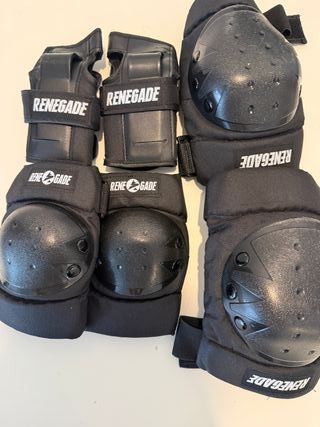 Pack Protecciones Patines Renegade Talla M