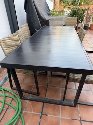 Mesa y 6 Sillas Ikea Exterior