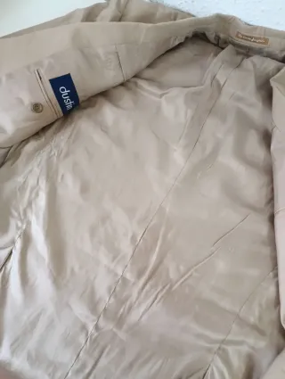 Chaqueta de traje beige