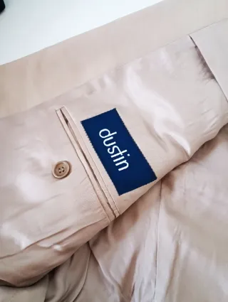 Chaqueta de traje beige