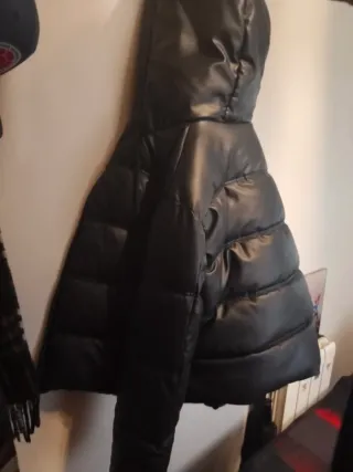 Chaqueta acolchada negra