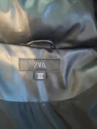 Chaqueta acolchada negra