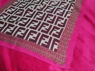 Fendi sciarpa foulard 150x50