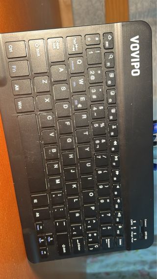 Teclado Inalámbrico VOVIPO Negro
