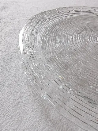 IVV  "Niagara" bicchieri + brocca + piatto vetro