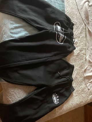 Pantalones de chándal negros corteiz