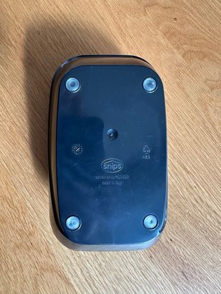 Snips Porta Telecomandi Nero 3 Scomparti