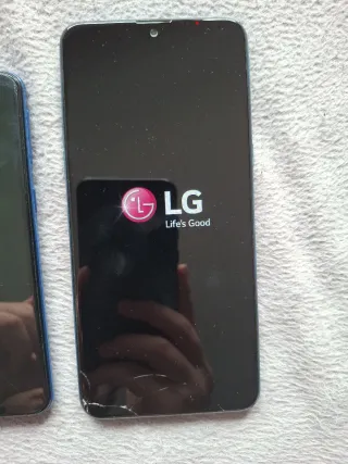 Samsung a40 y LGk50S