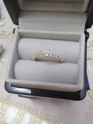 Anello oro e diamanti