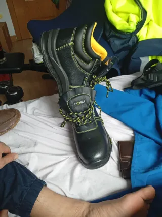 Botas de seguridad punta de hierro