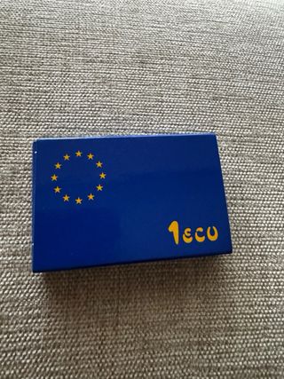 Moneda 1 ECU Plata 1989 España