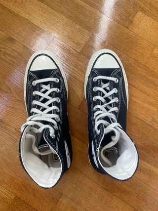 Converse Chuck Taylor caña alta negras vintage