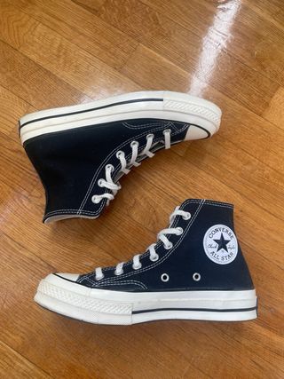 Converse Chuck Taylor caña alta negras vintage