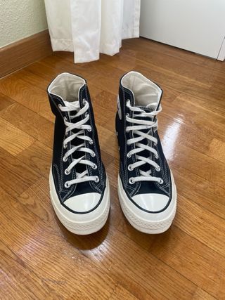 Converse Chuck Taylor caña alta negras vintage