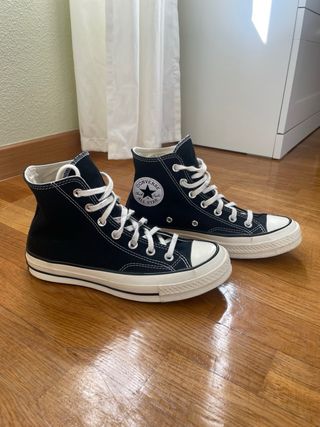 Converse Chuck Taylor caña alta negras vintage
