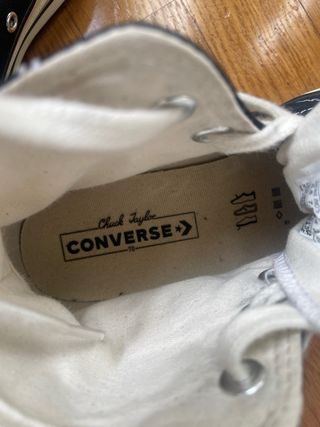 Converse Chuck Taylor caña alta negras vintage