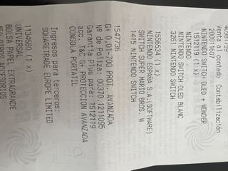 Nintendo Switch OLED 7 Bianca